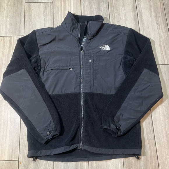 The North Face Other - The North Face Mens Black Denali Fleece Jacket Full Zip Vented Size Small